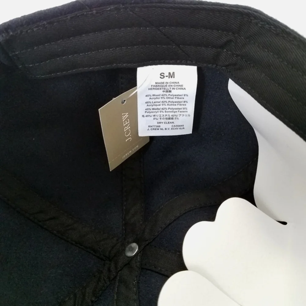 J.Crew Men's Heritage Wool-blend Baseball Cap